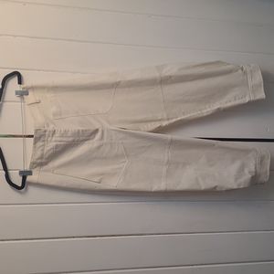 Tibi Sculpted Pant, Size 10, Off-white